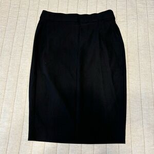 Classic Black Pencil Skirt